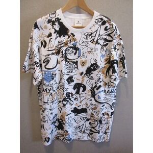 Magnlens Oversize Retro Hip Hop Graffiti T Shirt Size Medium NWOT